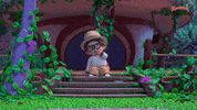go to sleep hello GIF by Monchhichi