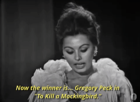 to kill a mockingbird oscars GIF