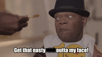 samuel l jackson eating GIF