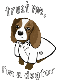 Dog Love Sticker
