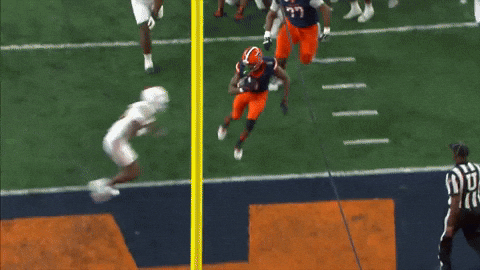 Syracuse University Touchdown GIF by TheDreamTeam 