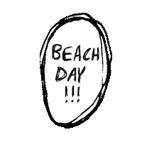 mazapandust white beach vacation comic Sticker