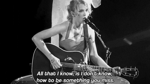 black and white miss GIF