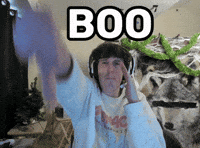 Boo Thumbs Down GIF