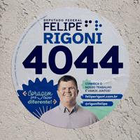 Deputado Cego GIF by Felipe Rigoni