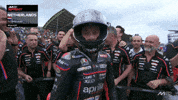 Celebration Hello GIF by MotoGP™