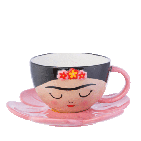 vanillavice tea cha frida frida kahlo Sticker