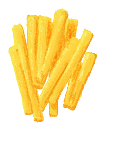 Snacks Chips Sticker