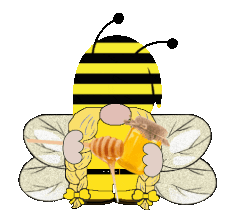Bumble Bee Honey Sticker