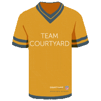 courtyardbymarriott sports football game nfl Sticker