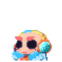 Angry Hot Head Sticker