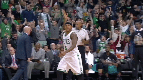Isaiah Thomas Reaction GIF by Boston Celtics