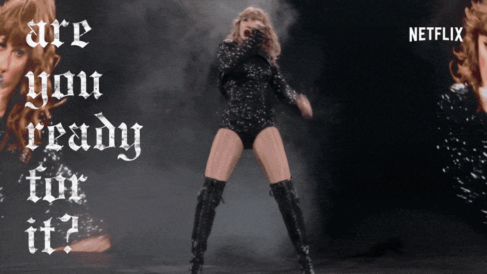 taylor swift reputation GIF by NETFLIX