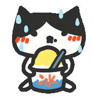 Cat Summer Sticker by yomoyeah