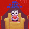 Valentines Day Valentine GIF by Pengu