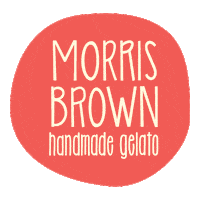 morrisbrowngelato gelato morrisbrown handmadegelato Sticker
