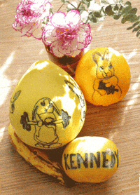 Orange Bunny GIF by The Swan Collective