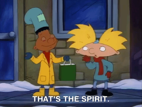 hey arnold nick splat GIF