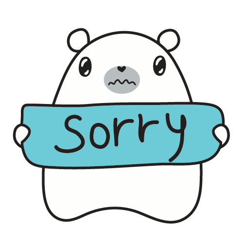 Sorry For Your Loss Sticker