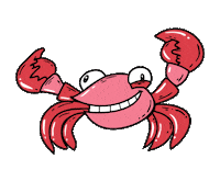 Crab Psu Sticker by Portland State University