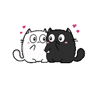 sarahgonzales430b love cat kitty gato Sticker