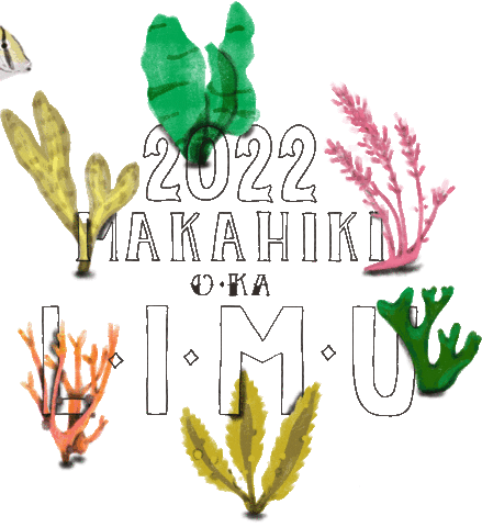 Hawaii Seaweed Sticker