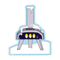 Makepizzamerry Sticker by Ooni