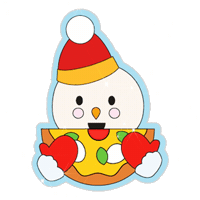 Makepizzamerry Sticker by Ooni