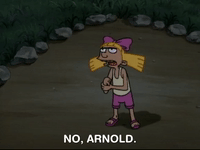 hey arnold nicksplat GIF