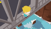 scared jump GIF by South Park 