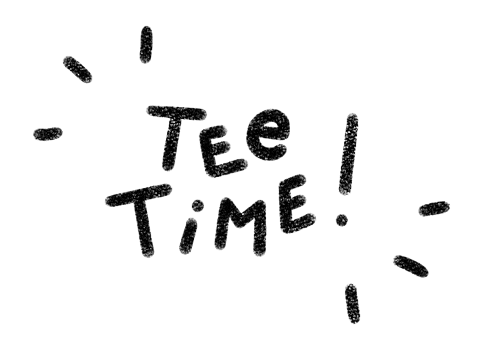 Time Golf Sticker by Catharina Stewart