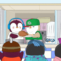 Pumpkin Pie Family GIF by Pudgy Penguins