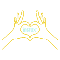 FujifilmBrasil love heart amor photo Sticker
