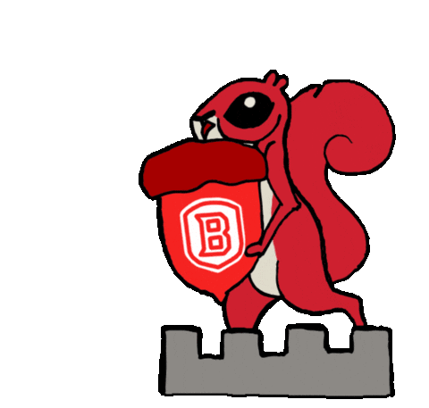 Squirrel Sticker by Bradley University