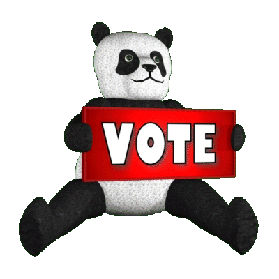 3D Voting Sticker
