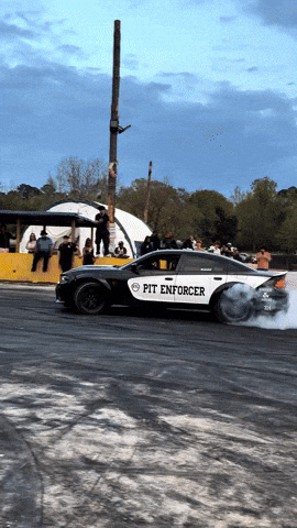 StreetSocietyusa giphyupload donuts cop car cop drifting GIF