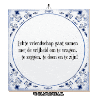 Respect Nl Sticker by Tegelspreuken.nl