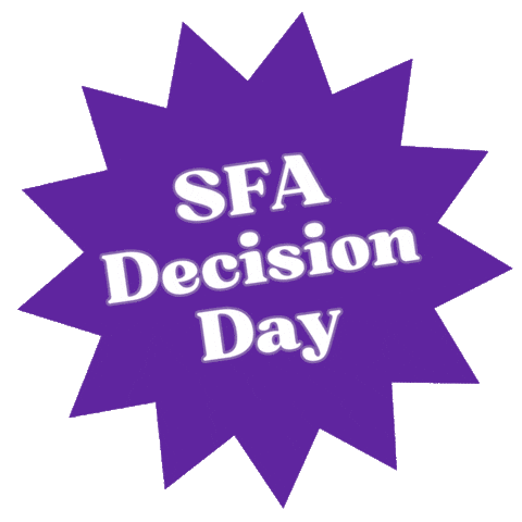 College Jacks Sticker by SFASU