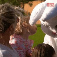 Easter Bunny Kiss GIF by TLC