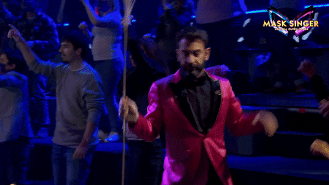 Dance Party GIF by Mask Singer A3