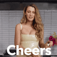 Drink To That Happy Hour GIF by Blake Lively Fan