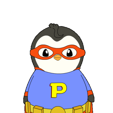 Penguin Listen Sticker by Pudgy Penguins