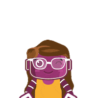 Morning Robot Sticker by Robô Ciência