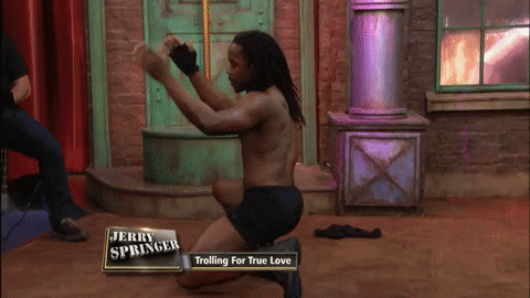 happy fun GIF by The Jerry Springer Show