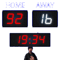16 Away Sticker