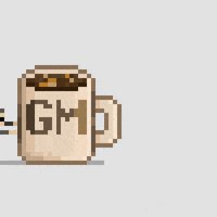 Good Morning Hello GIF by BasedMinis