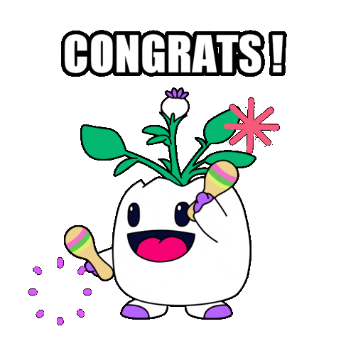 Happy Well Done Sticker by Magic Eden