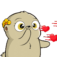 Flying Kiss Love Sticker by Fugz Official