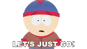 Lets Go Sticker by South Park