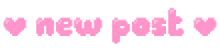 Pixel Hearts Sticker